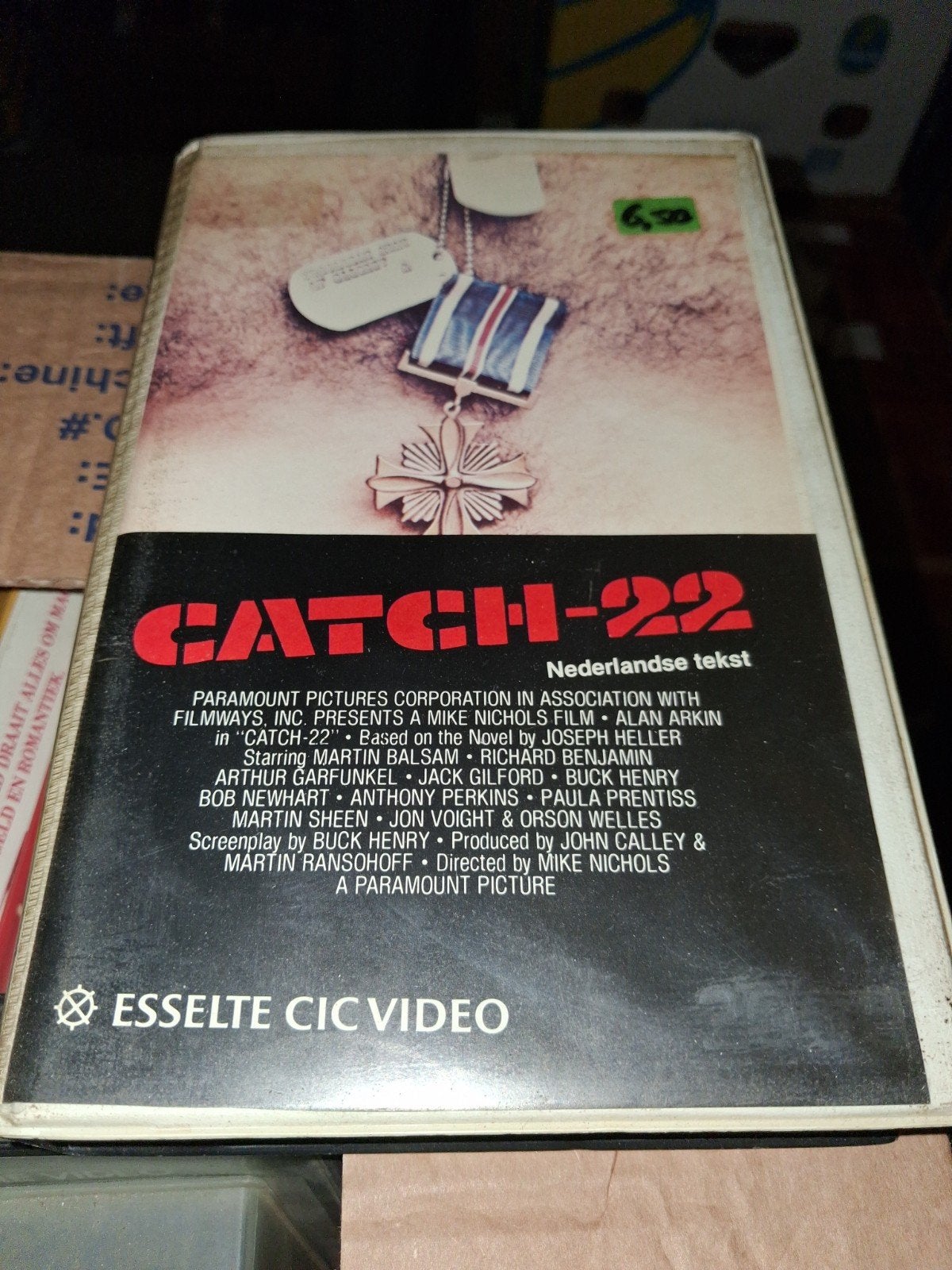 Betamax ex-rental  - Catch-22, Vanaf 16 jaar, Ophalen of Verzenden, Gebruikt, Horror