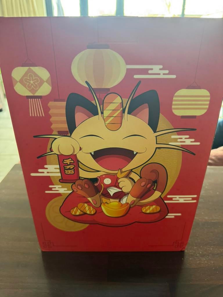 Fortune Meowth Pokémon Resin Statue - EGGS Studios, Ophalen of Verzenden, Zo goed als nieuw