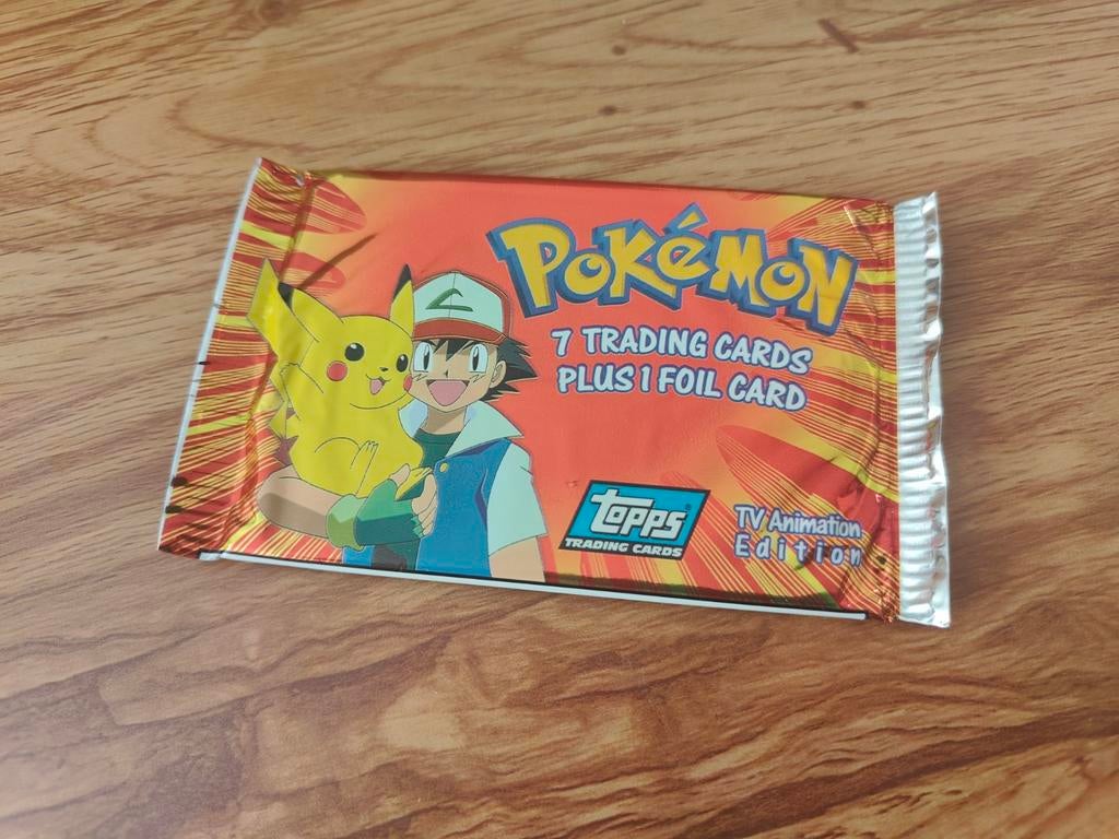 Pokemon Topps Booster Pack Nintendo Trading Card Game tcg, Ophalen of Verzenden, Nieuw, Speelkaart(en)