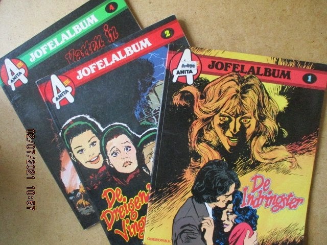 adv4930 anita jofelalbum, Eén stripboek, Ophalen, Gelezen