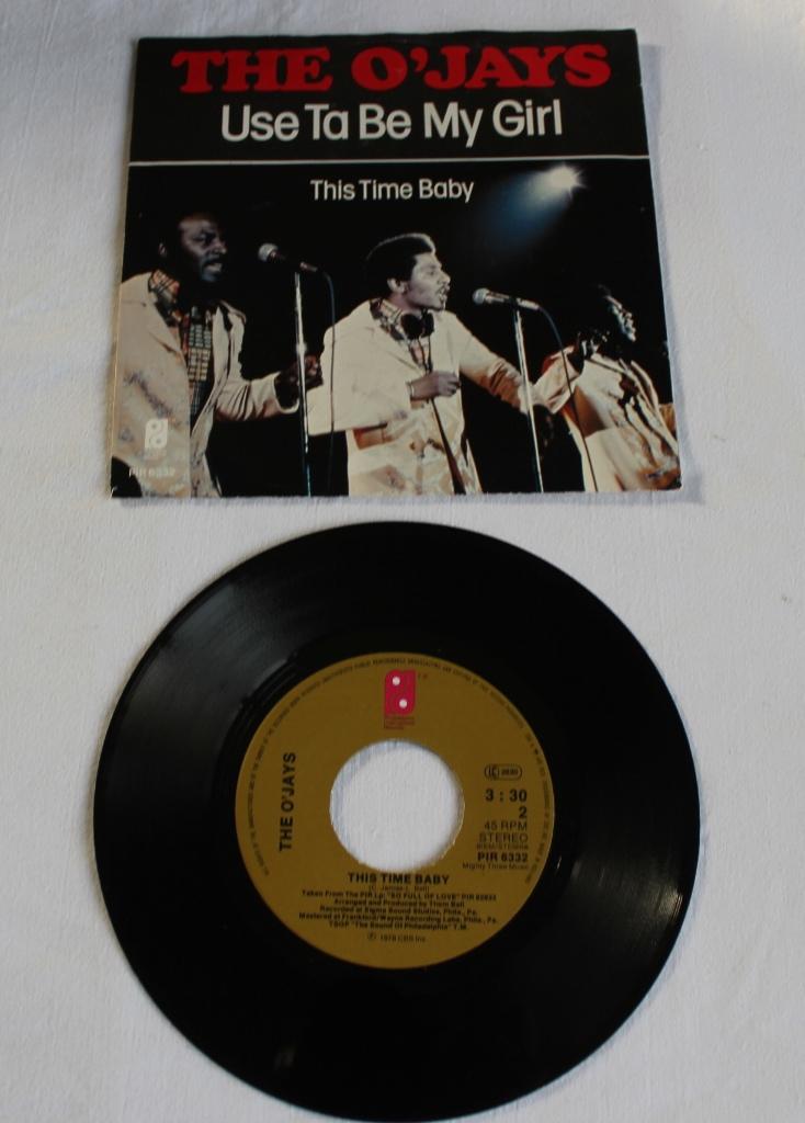 the o'jays - use ta be my girl, Cd's en Dvd's, Vinyl Singles, Gebruikt, 7 inch, Single, Ophalen of Verzenden