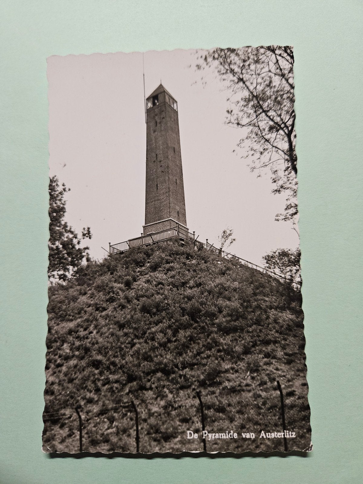 100) de Pyramide van Austerlitz, Verzamelen, Ophalen of Verzenden, Gelopen, Utrecht