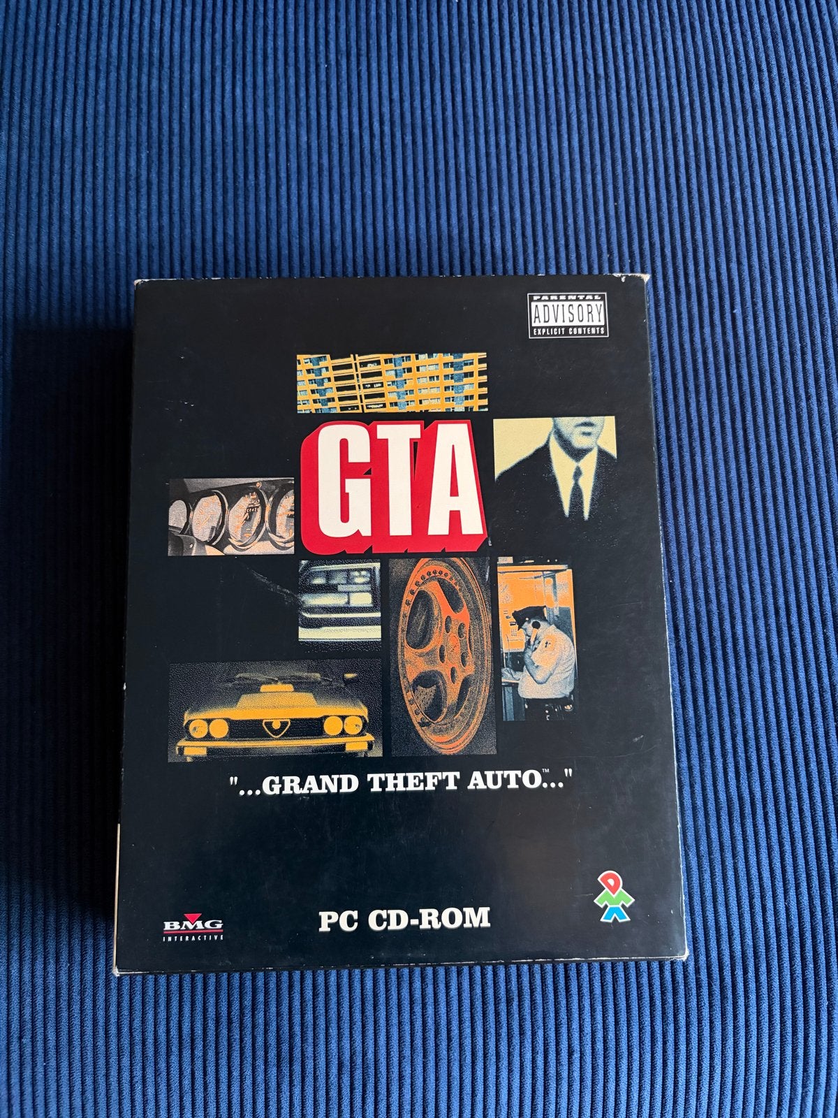 Grand Theft Auto 1 Big Box PC CD-ROM - Zeer Nette Staat, Ophalen of Verzenden, Zo goed als nieuw, Avontuur en Actie, Vanaf 16 jaar