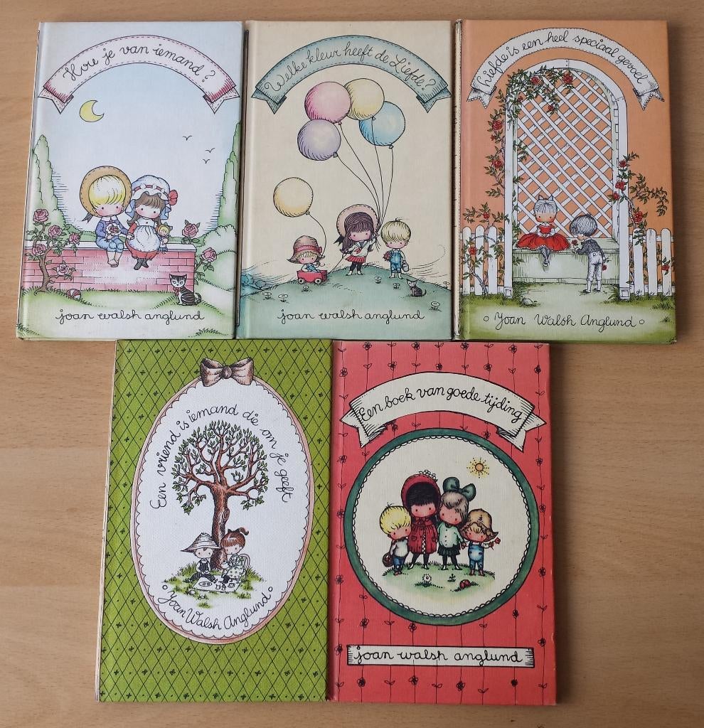 5 x Joan Walsh Anglund boekjes - jaren 70, Ophalen of Verzenden, Gelezen, Joan Walsh Anglund, Eén auteur