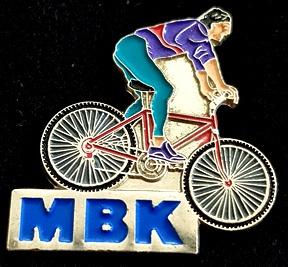 MBK rijwiel pin, Verzenden, Nieuw, Sport, Speldje of Pin