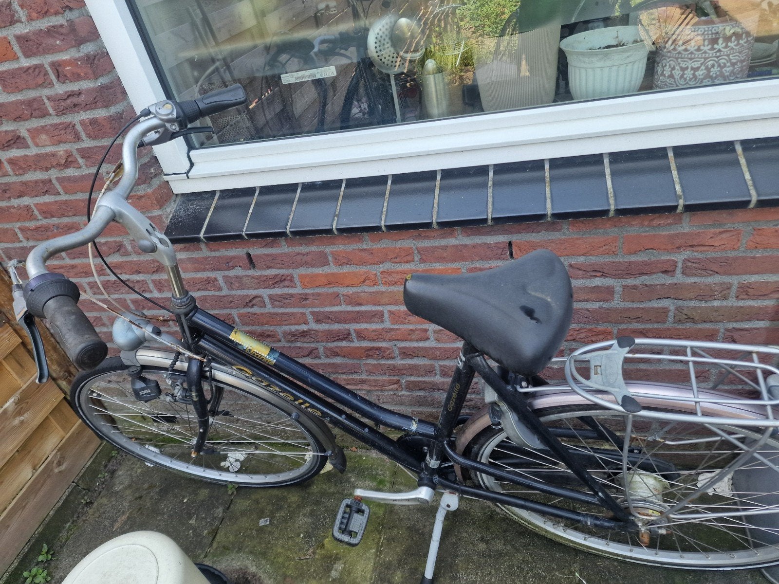 Gazelle damesfiets, Fietsen en Brommers, Fietsen | Dames | Damesfietsen, Gebruikt, Versnellingen, Ophalen of Verzenden, 50 tot 53 cm