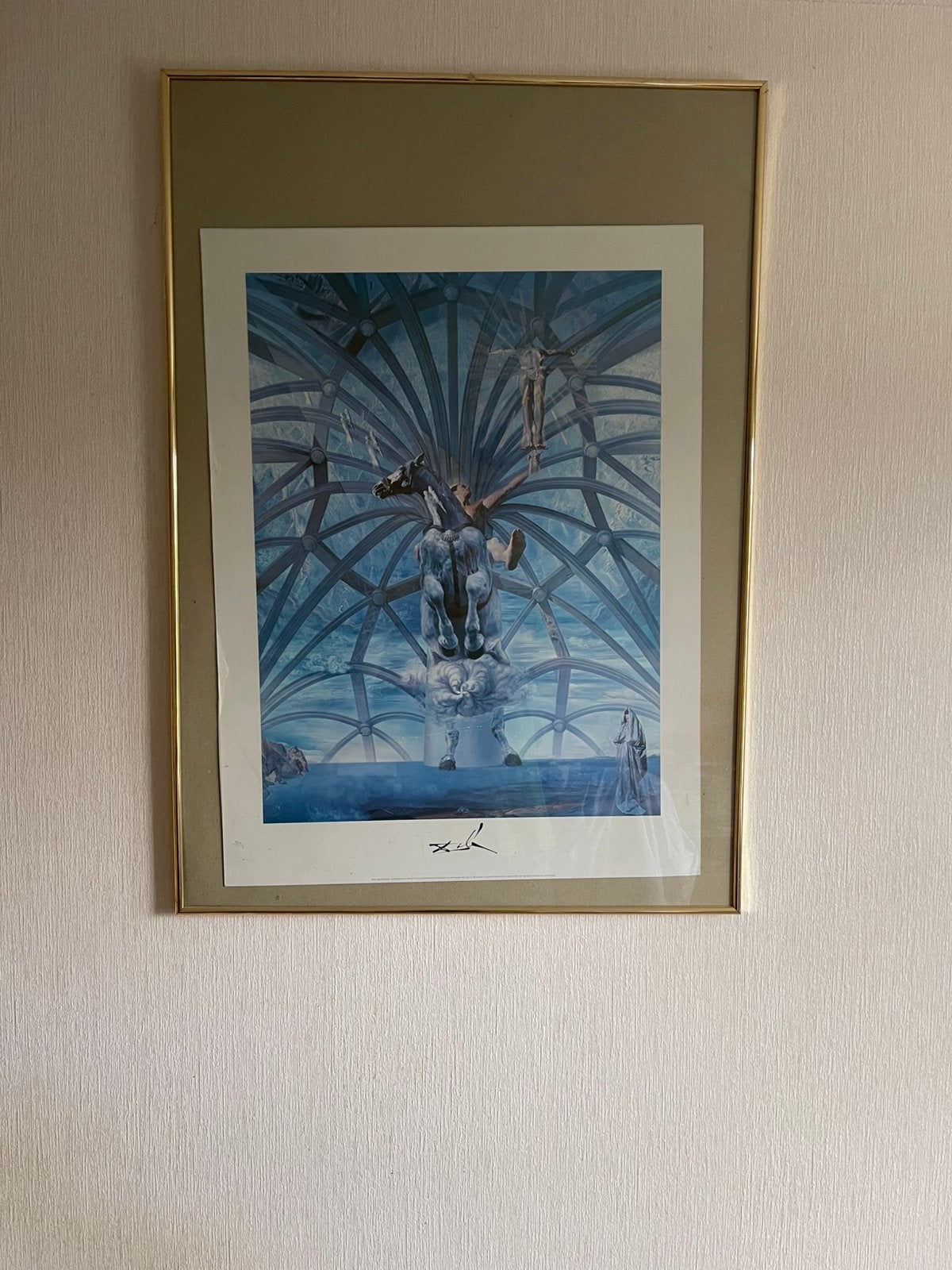 Salvador dali pooster in lijst, Ophalen of Verzenden