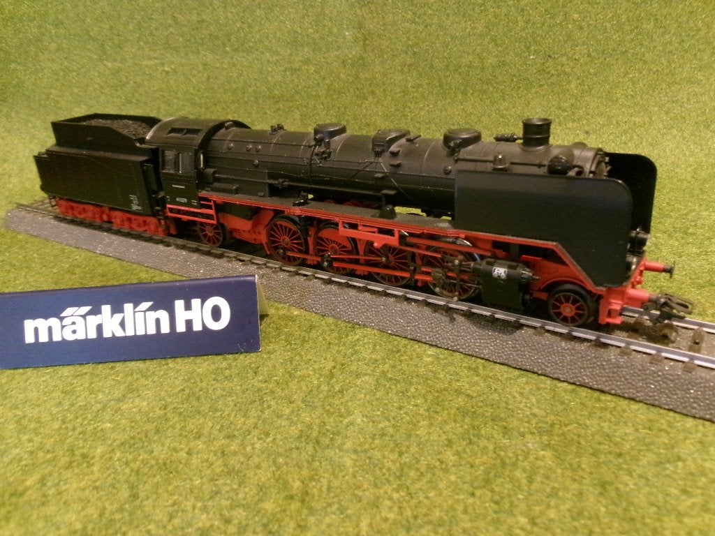 Marklin grote stoomlok Br41 Delta Digitaal Verzenden kanook, Ophalen, Wisselstroom, Locomotief, Zo goed als nieuw