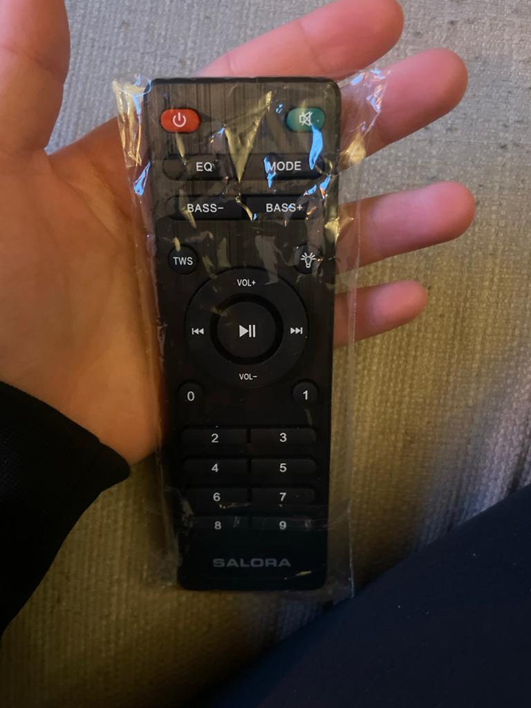 Salora Afstandsbediening - Nieuw in verpakking, Ophalen, Nieuw, Origineel, Receiver of Versterker