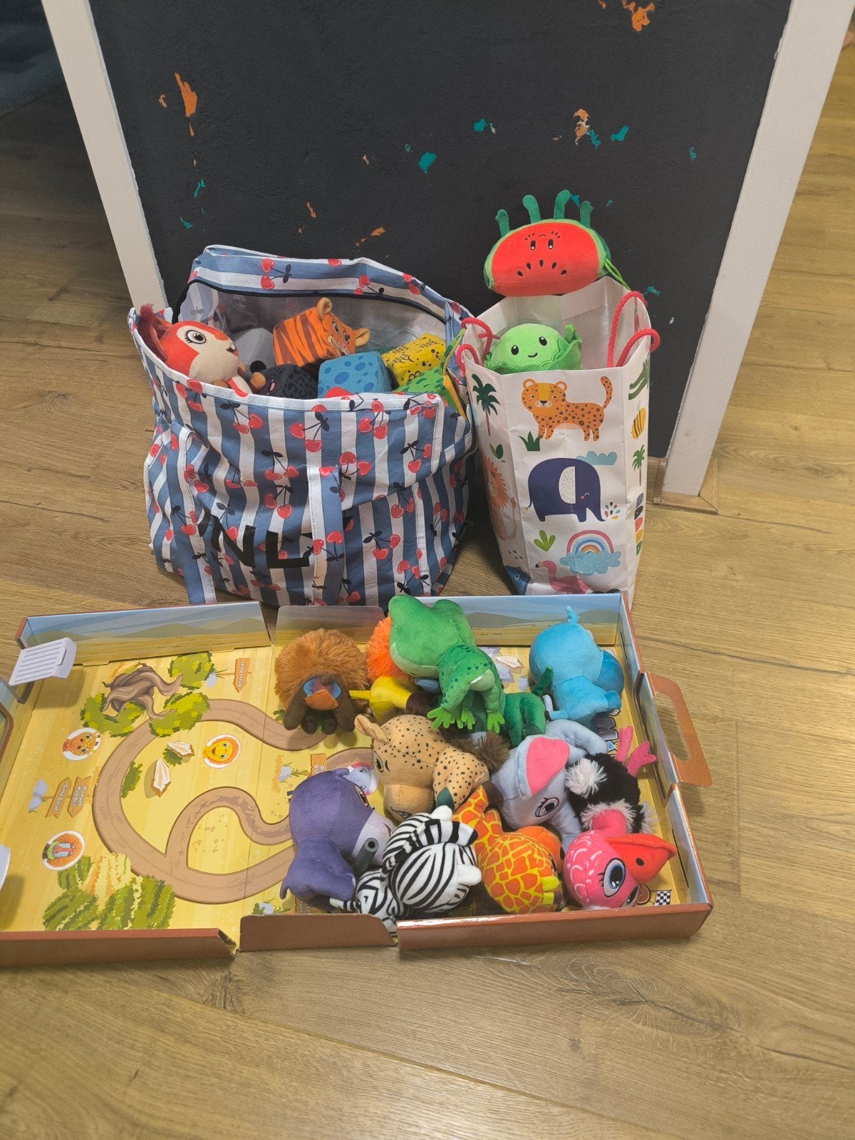 Complete set Lidl Minis knuffels - alle 24 dieren!, Lidl, Ophalen of Verzenden, Zo goed als nieuw, Meerkleurig
