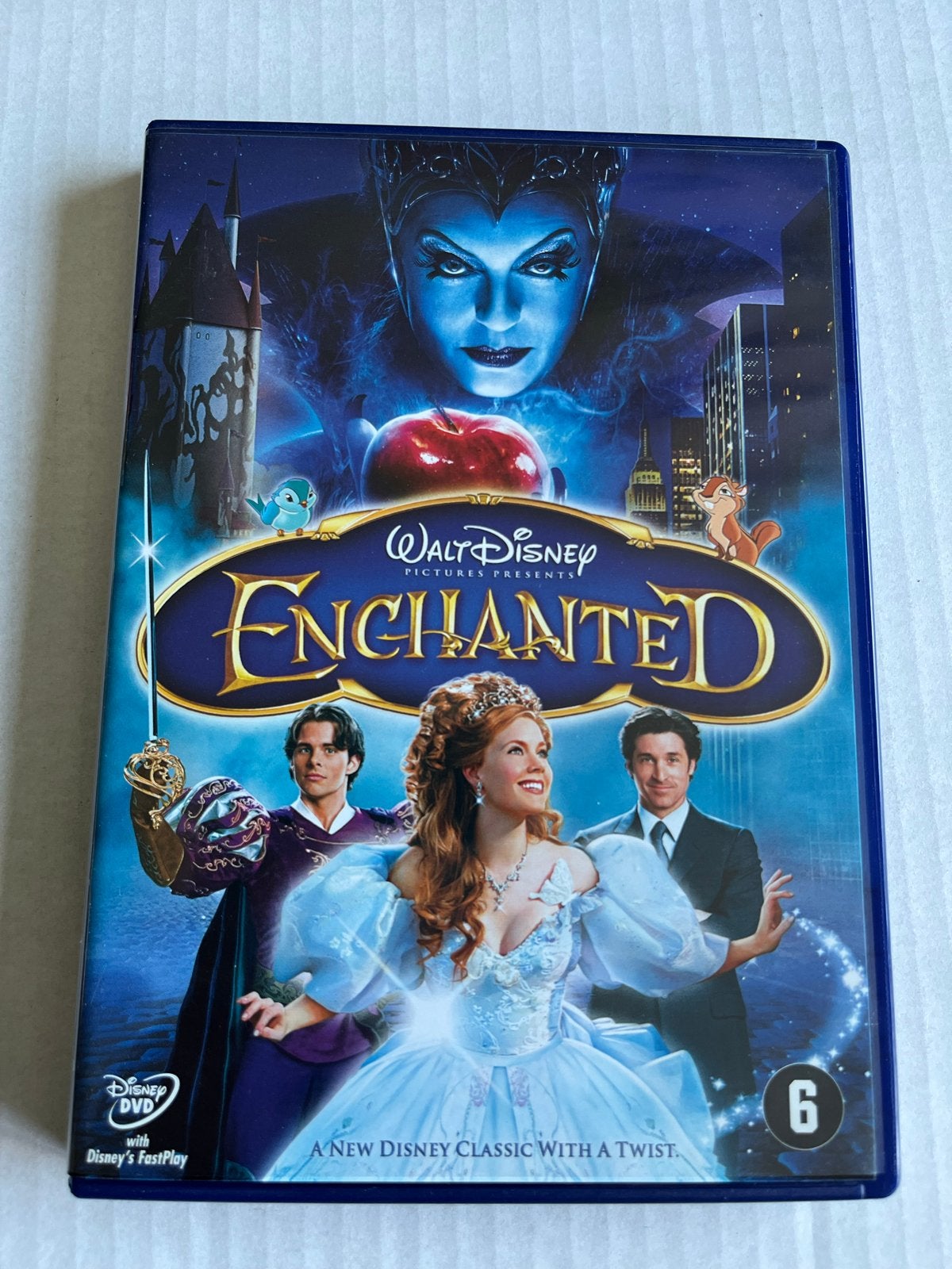 Enchanted (Betoverd) - Disney DVD, Alle leeftijden, Nederlands, Familie, Film