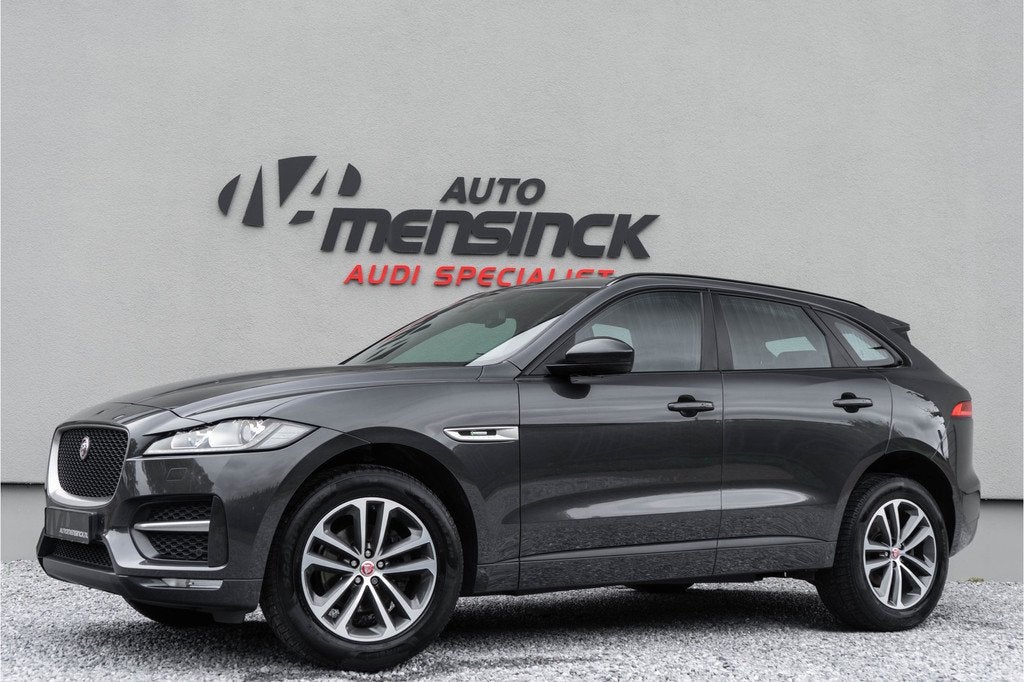 Jaguar F-Pace 2.0 Portfolio AWD 20d R-sport / Leder/ Virtual, Auto's, Jaguar, Automaat, Gebruikt, 4 cilinders, 179 pk