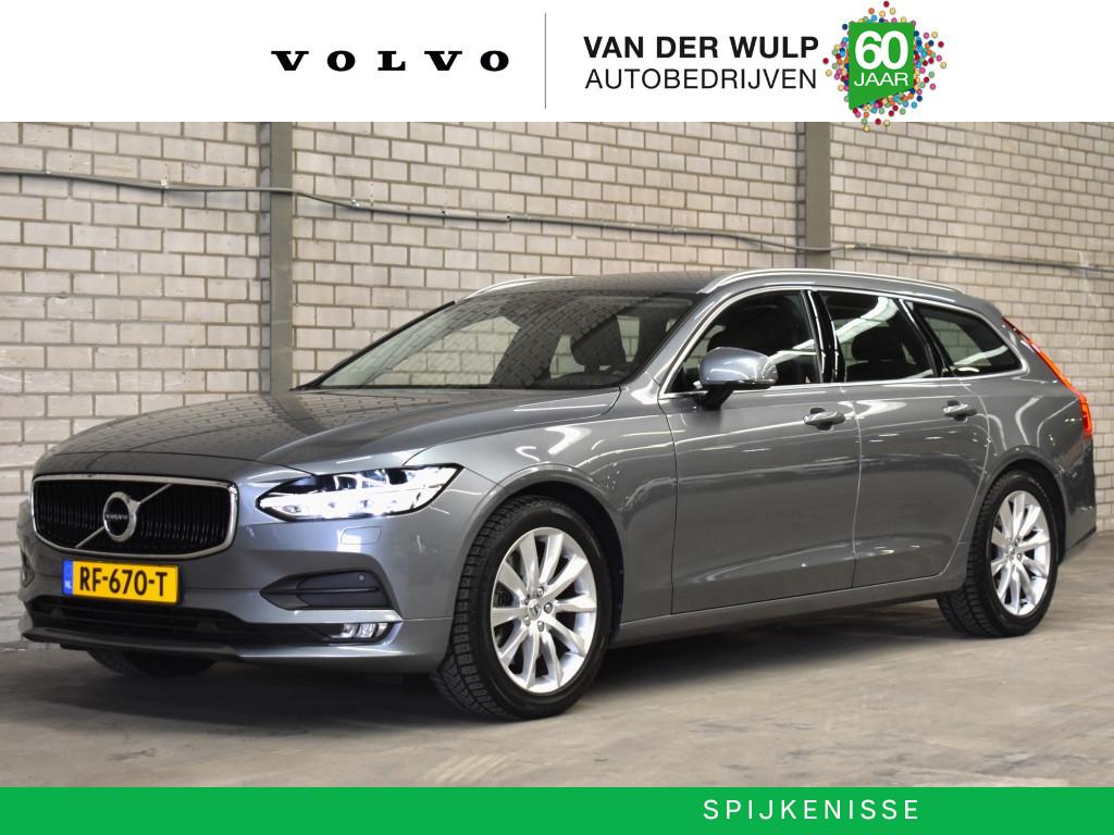 Volvo V90 T5 250pk Momentum | Leder | Trekhaak | BLIS | Adap, Automaat, 12 maanden, 15 km/l, 4 cilinders
