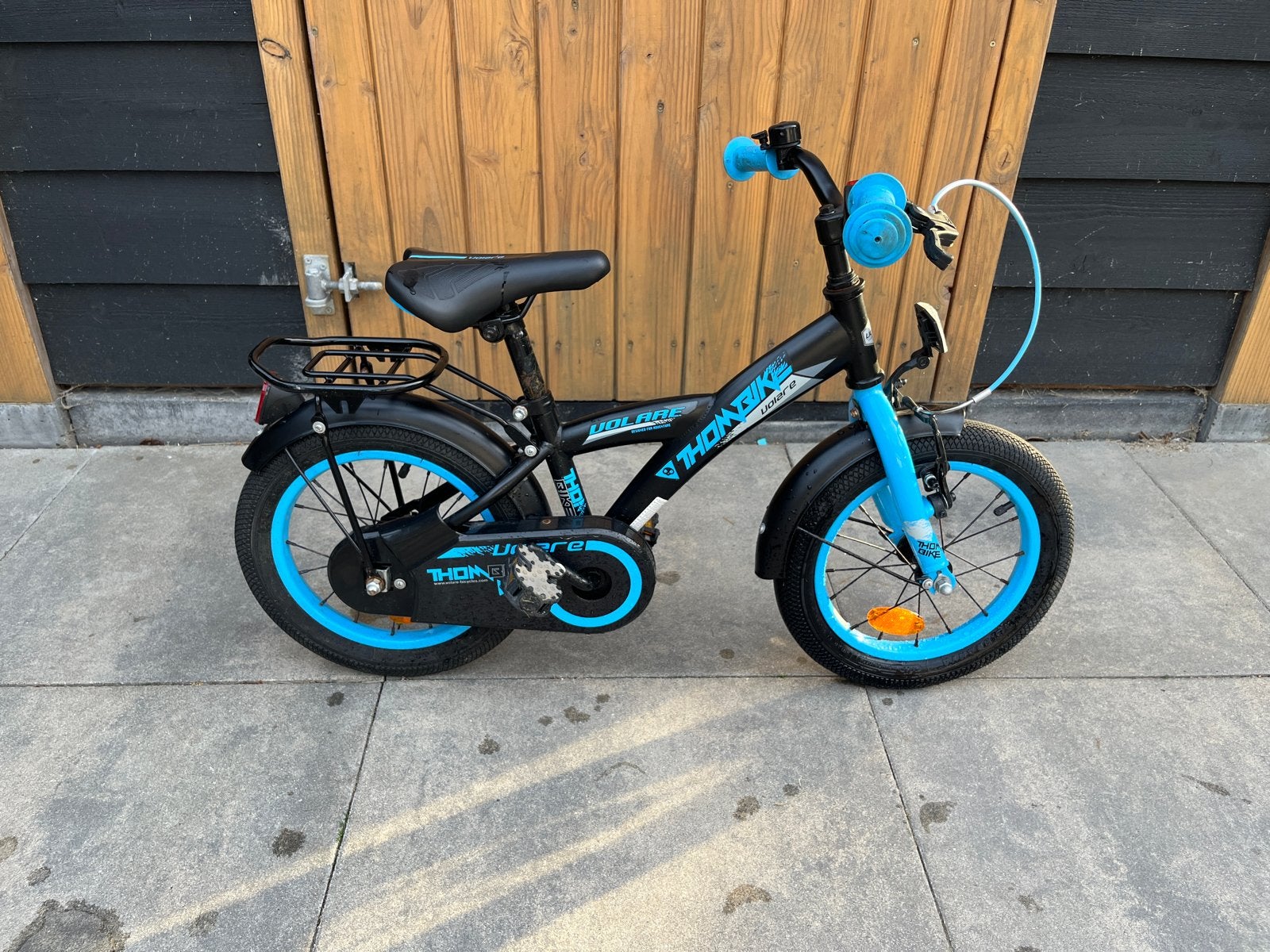 Stoere Volare 14 inch kinderfiets - Goede staat, Ophalen, Terugtraprem, Zijwieltjes, Gebruikt