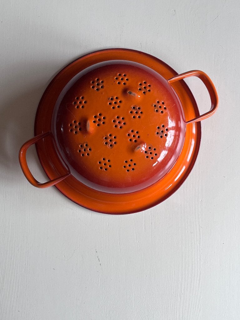 Dru vintage vergiet, Ophalen of Verzenden, Overige materialen, Overige merken, Oranje