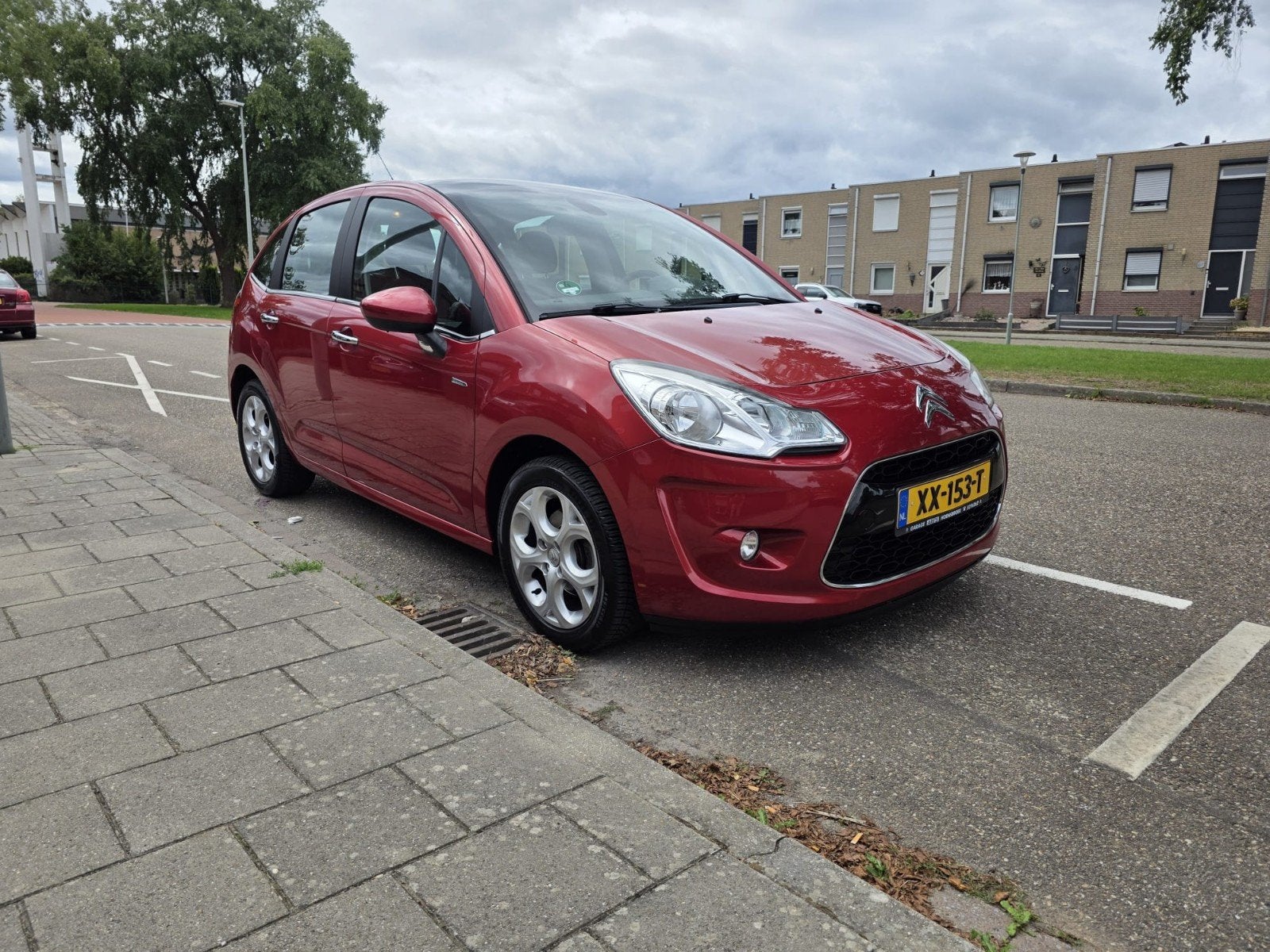 Citroën C3 1.6 VTI AUT 2012 Rood, Auto's, 15 km/l, 4 cilinders, 1064 kg, 49 €/maand