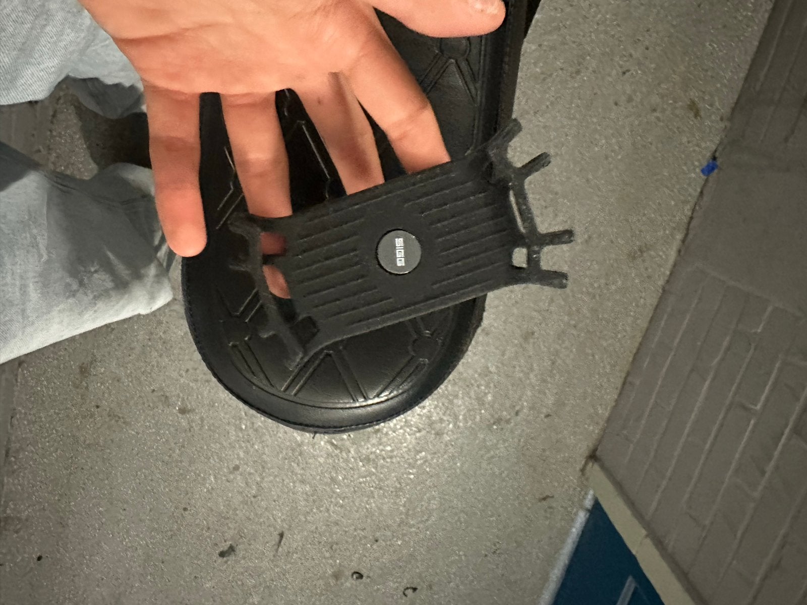 Universele telefoonhouder voor fiets, fatbike of scooter, Ophalen, Zo goed als nieuw