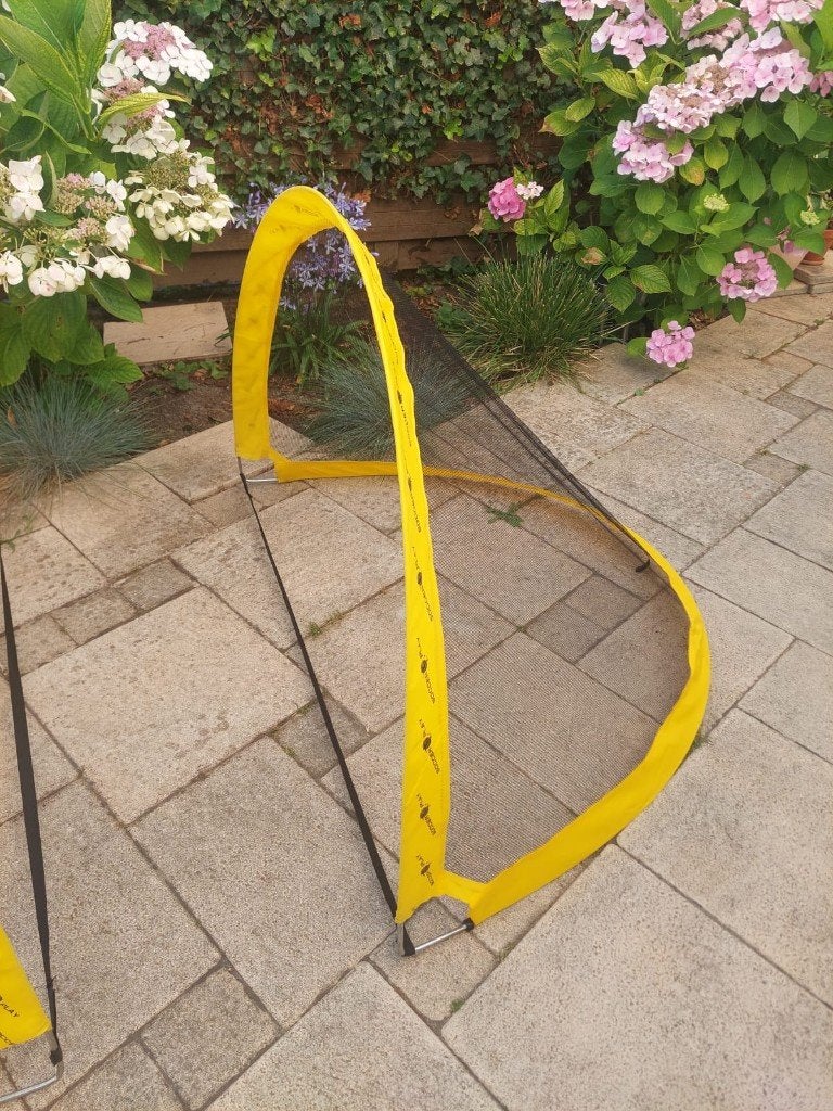 portable net goal, Sport en Fitness, Maat S, Ophalen, Gebruikt, Set