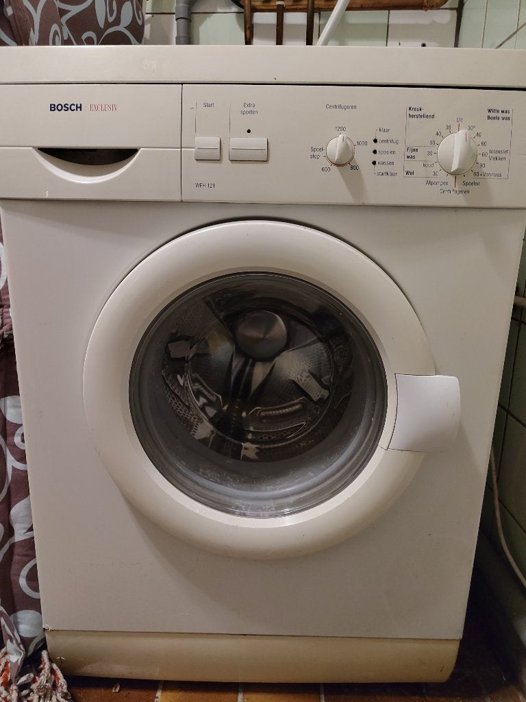 Bosch wasmachine, Ophalen, 1200 tot 1600 toeren, Gebruikt, Voorlader