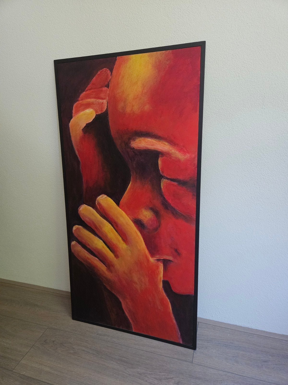 Schilderij foetus 19 weken, Ophalen, Figuren