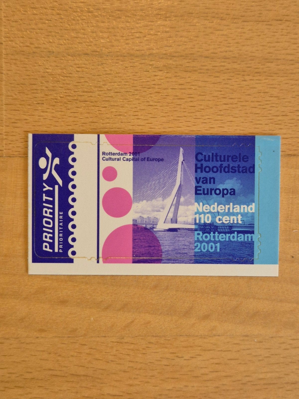 Nederland 2001 Rotterdam, Postzegels en Munten, Ophalen of Verzenden, Na 1940, Postfris