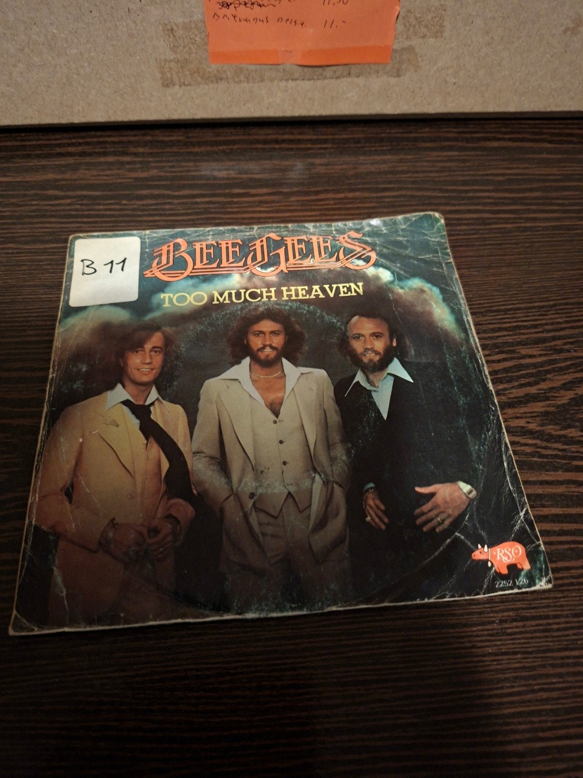 Bee gees / to much heaven, Ophalen of Verzenden, Gebruikt, Pop