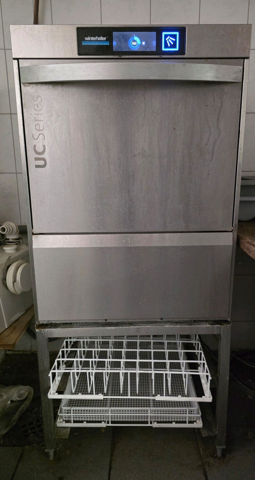 Winterhalter Vaatwasmachine UC-L Series Voorlader, Ophalen, Gebruikt, Vrijstaand, Minder dan 85 cm