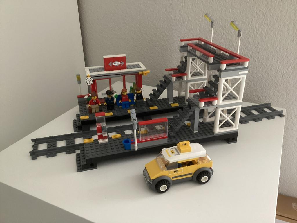 Lego City 7937 Trein Station, City, Lego, Ophalen of Verzenden, Complete set