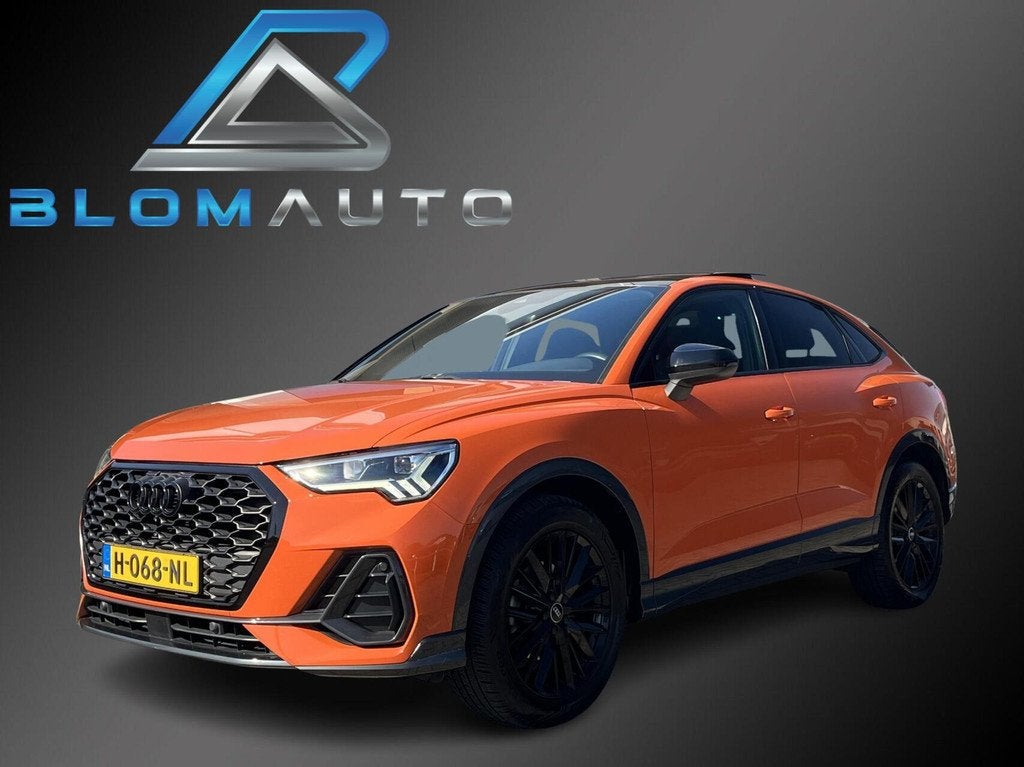 Audi Q3 35 TFSI SPORTBACK PANO+CARPLAY+19INCH+LED+VIRTUAL, Auto's, Stof, 150 pk, 1505 kg, Origineel Nederlands