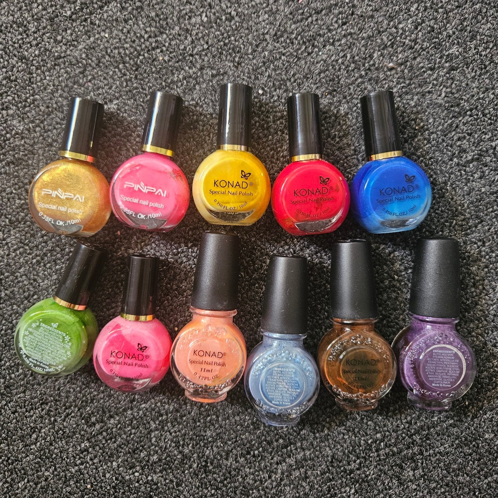 Konad stempel lakken nagellak nagelsalon Nagel studio, Ophalen of Verzenden, Zo goed als nieuw, Handen en Nagels