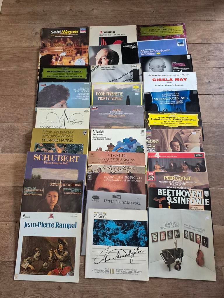 VERZAMELING LP'S/ VINYL KLASSIEK 165X, Cd's en Dvd's, Vinyl | Klassiek, Ophalen, Gebruikt, Overige formaten, Overige typen
