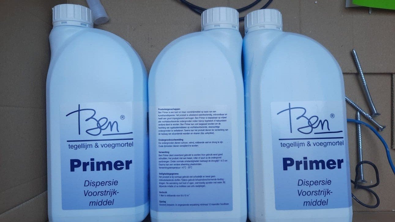 3x primer Voorstrijkmiddel, Ophalen, Nieuw, Overige typen