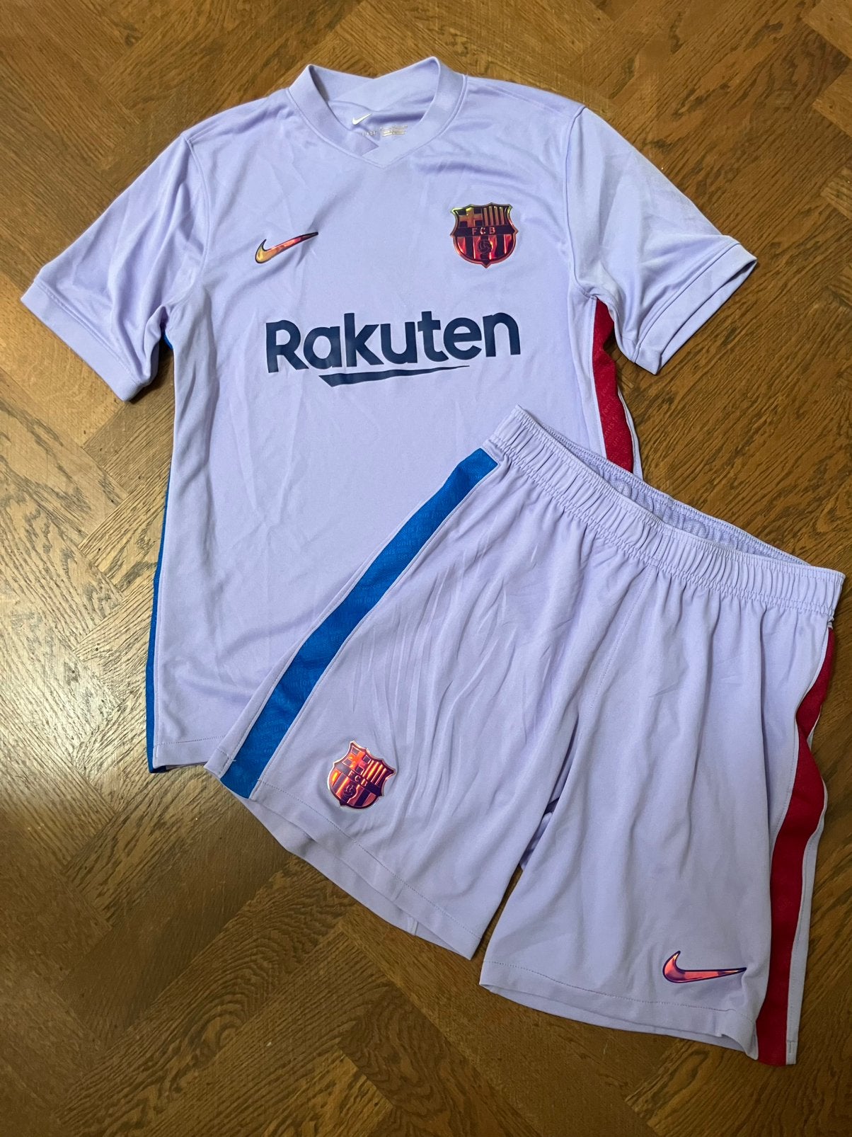 Nike FCB set, Sport en Fitness, Maat M, Ophalen of Verzenden, Gebruikt, Shirt