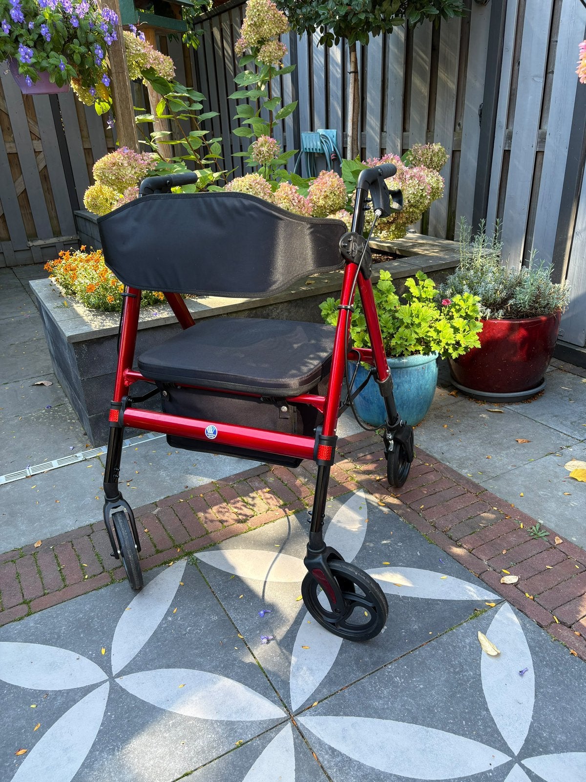 Rollator xxl voor langere en zwaardere gebruiker, Diversen, Ophalen, Zo goed als nieuw