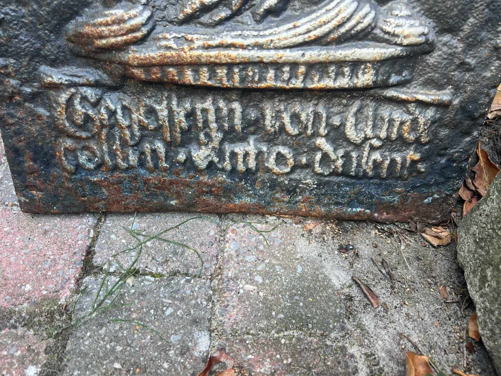 ZEER MOOIE ANTIEKE HAARDPLAAT, Ophalen, Gebruikt