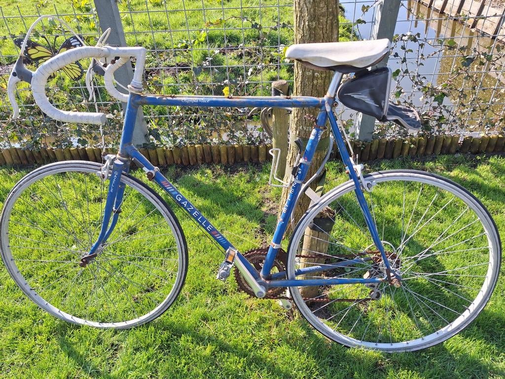 Gazelle Olympia Racefiets - Oldtimer, Fietsen en Brommers, Ophalen, Gebruikt, 65 cm of meer, Gazelle
