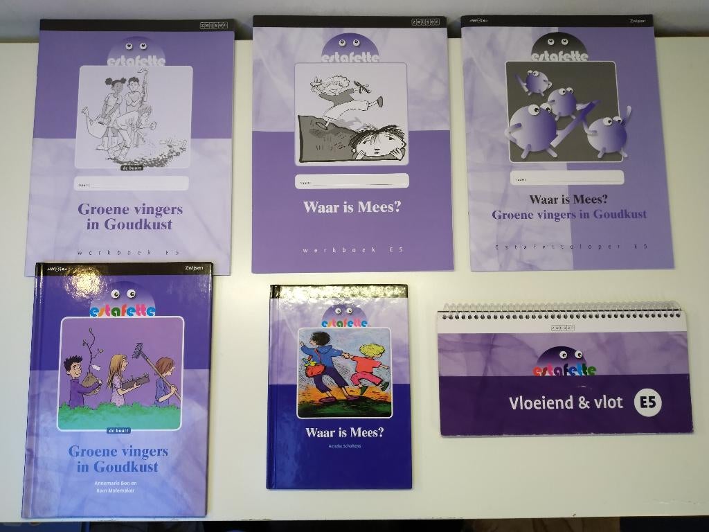 Estafette - VERSIE 2 - Groep 5 - E5 pakket voor €15,00., Boeken, Ophalen of Verzenden, Nieuw, Overige niveaus, Nederlands