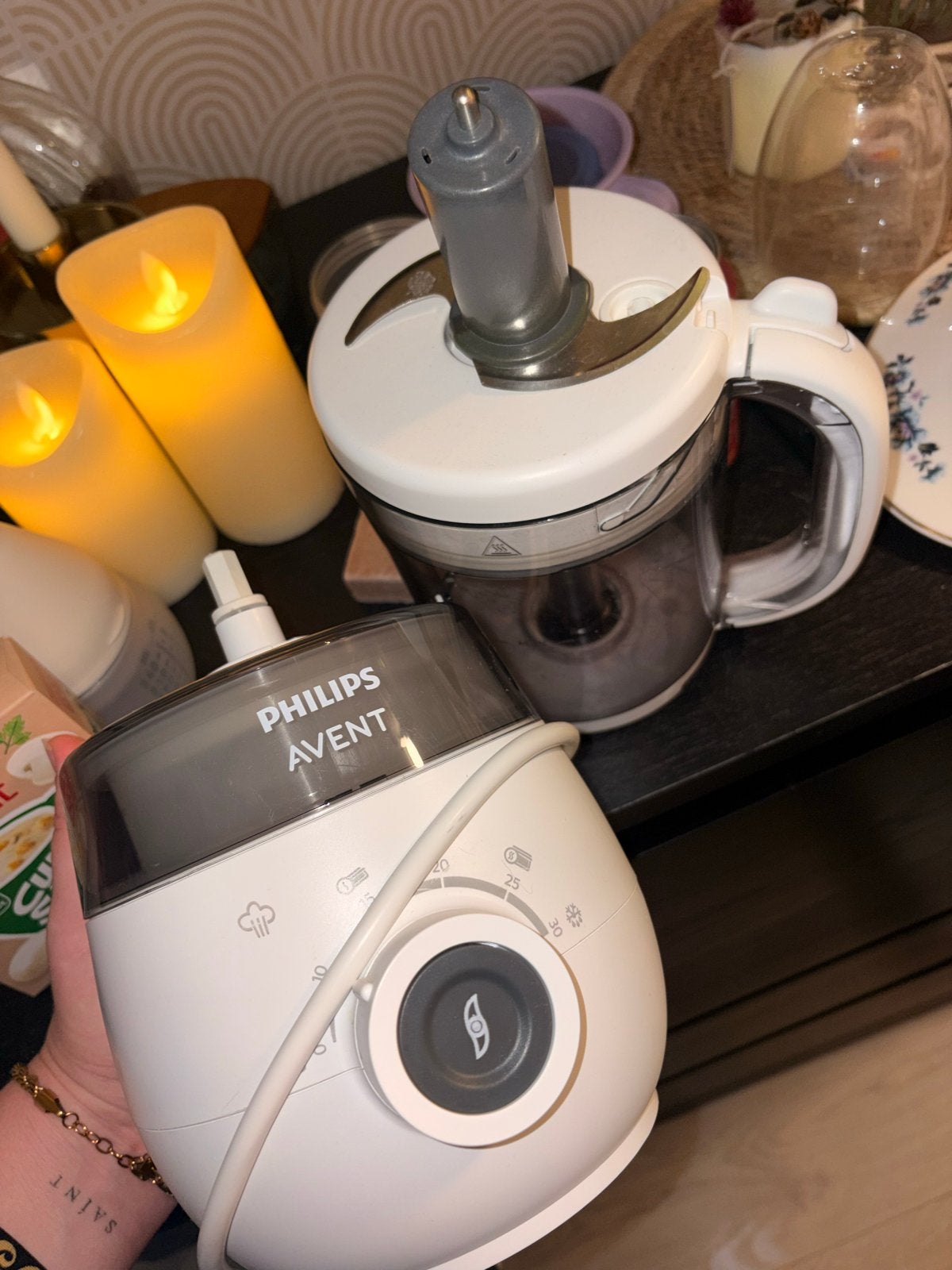Philips Avent Babyvoeding Stomer en Blender, Minder dan 1 liter, Ophalen of Verzenden, Zo goed als nieuw, 1 snelheid