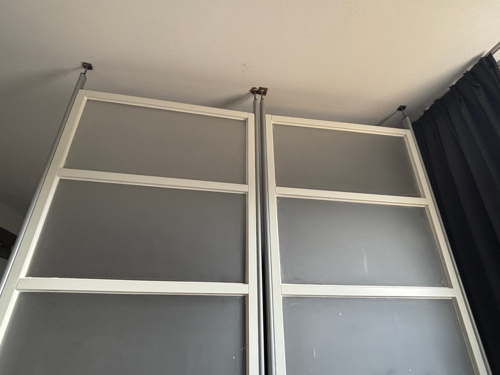 Roomdivider met 2 Verstelbare Panelen | Kamerscherm, Ophalen, Gebruikt