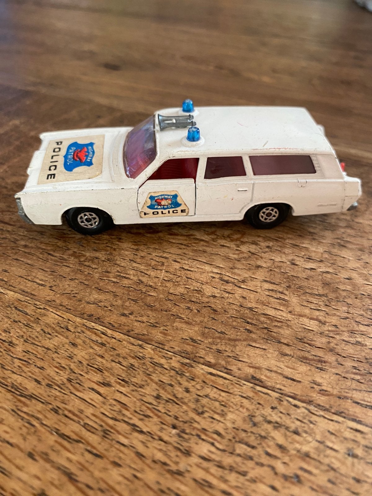 Matchbox King size  K-23 Mercury Police car , 1970., Hobby en Vrije tijd, Ophalen of Verzenden, Gebruikt, Auto, Matchbox