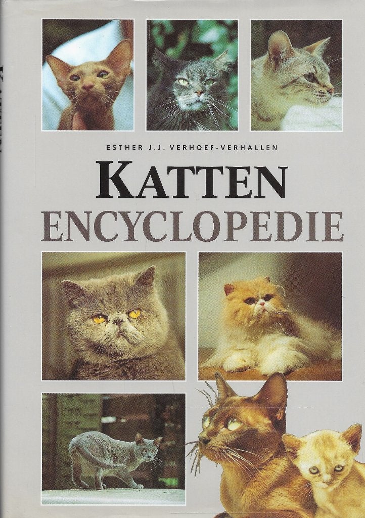 KATTEN ENCYCLOPEDIE  ( NIEUW ), Boeken, Ophalen of Verzenden, Nieuw, Katten, Esther Verhoef-Verhallen