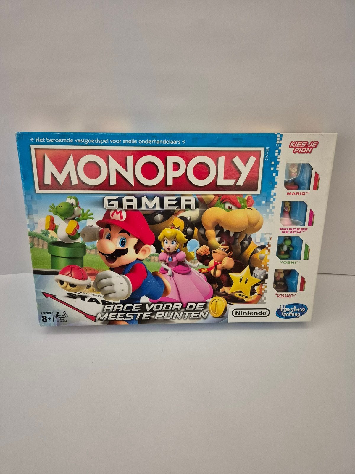 Monopoly Gamer Nintendo/Hasbro, Drie of vier spelers, Ophalen of Verzenden, Zo goed als nieuw, Hasbro Gaming