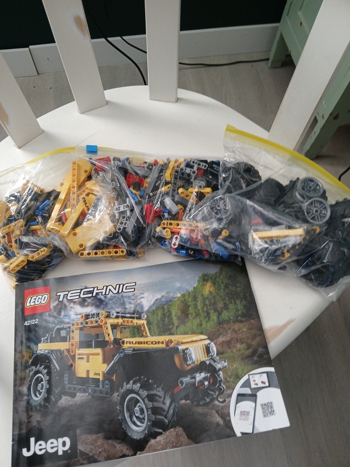 LEGO Technic Jeep Wrangler Rubicon 42122, Ophalen of Verzenden, Zo goed als nieuw, Overige merken