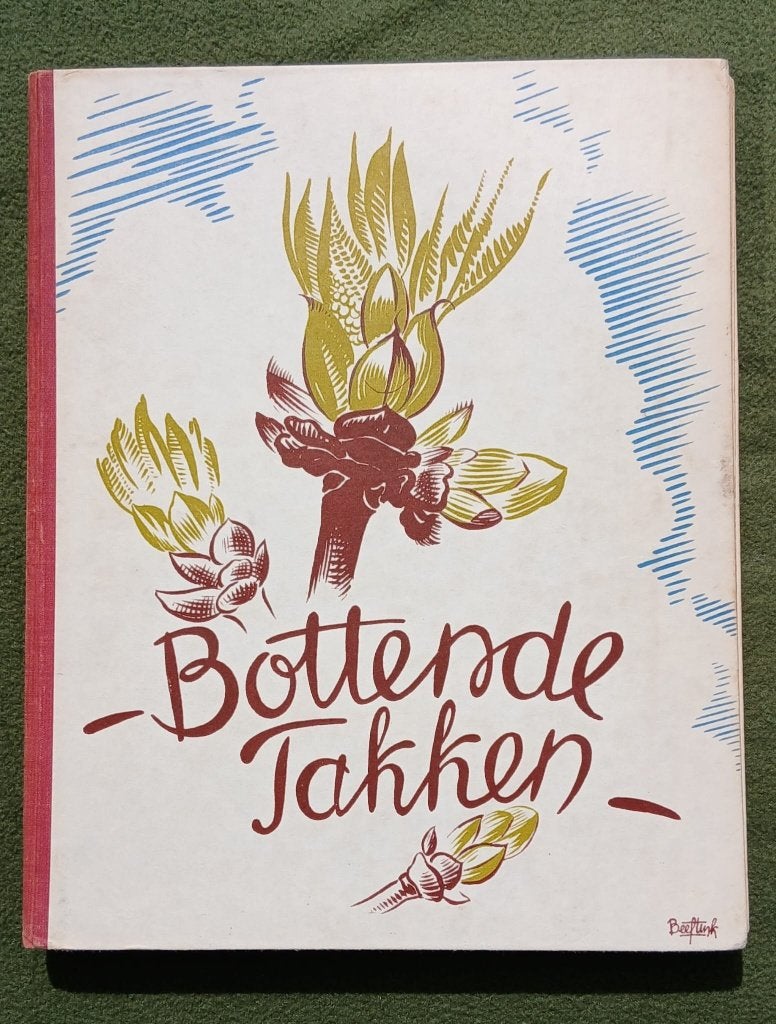 Bottende Takken (1935). Plaatjesalbum. 1e druk. Compleet., Verzenden, Gelezen, Fransen, J.J. en Looyen, A.J.L., Plaatjesalbum