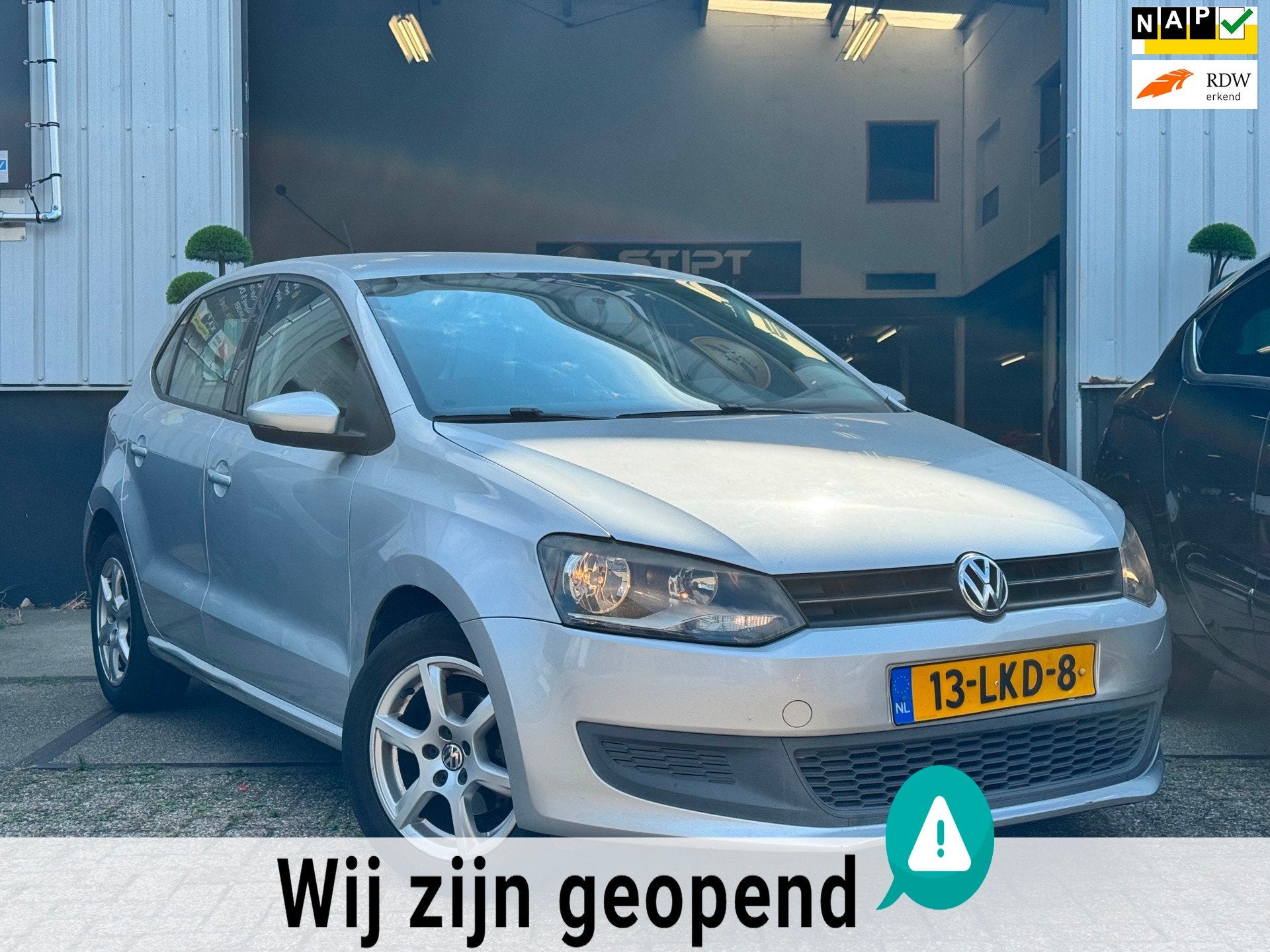 Volkswagen Polo | 1.4-16V | AUTOMAAT | 5 DRS | AIRCO | 4X EL, Auto's, Euro 5, 4 cilinders, Origineel Nederlands, Bedrijf