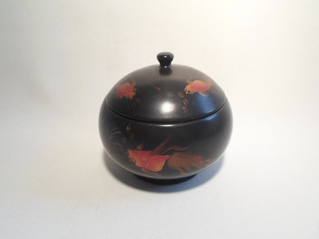 Lacquer Box Goudvissen, Ophalen of Verzenden