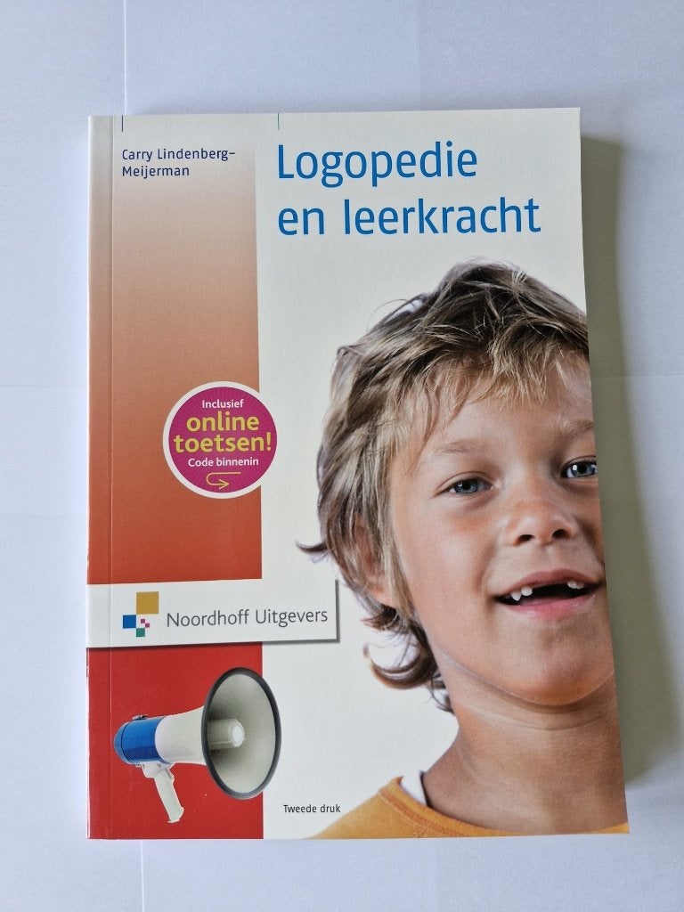 Boek Logopedie En Leerkacht, Boeken, Verzenden, Nieuw, HBO, Carry Lindenberg-Meijerman