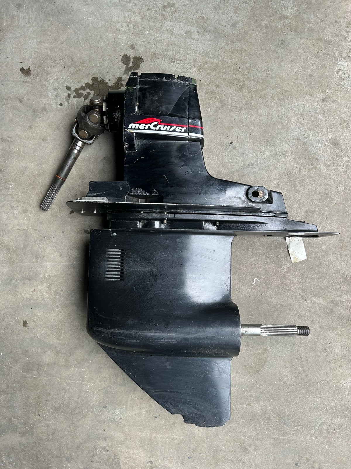 Mercruiser Bravo Three staartstuk - Gebruikt, Ophalen, Gebruikt, -, -