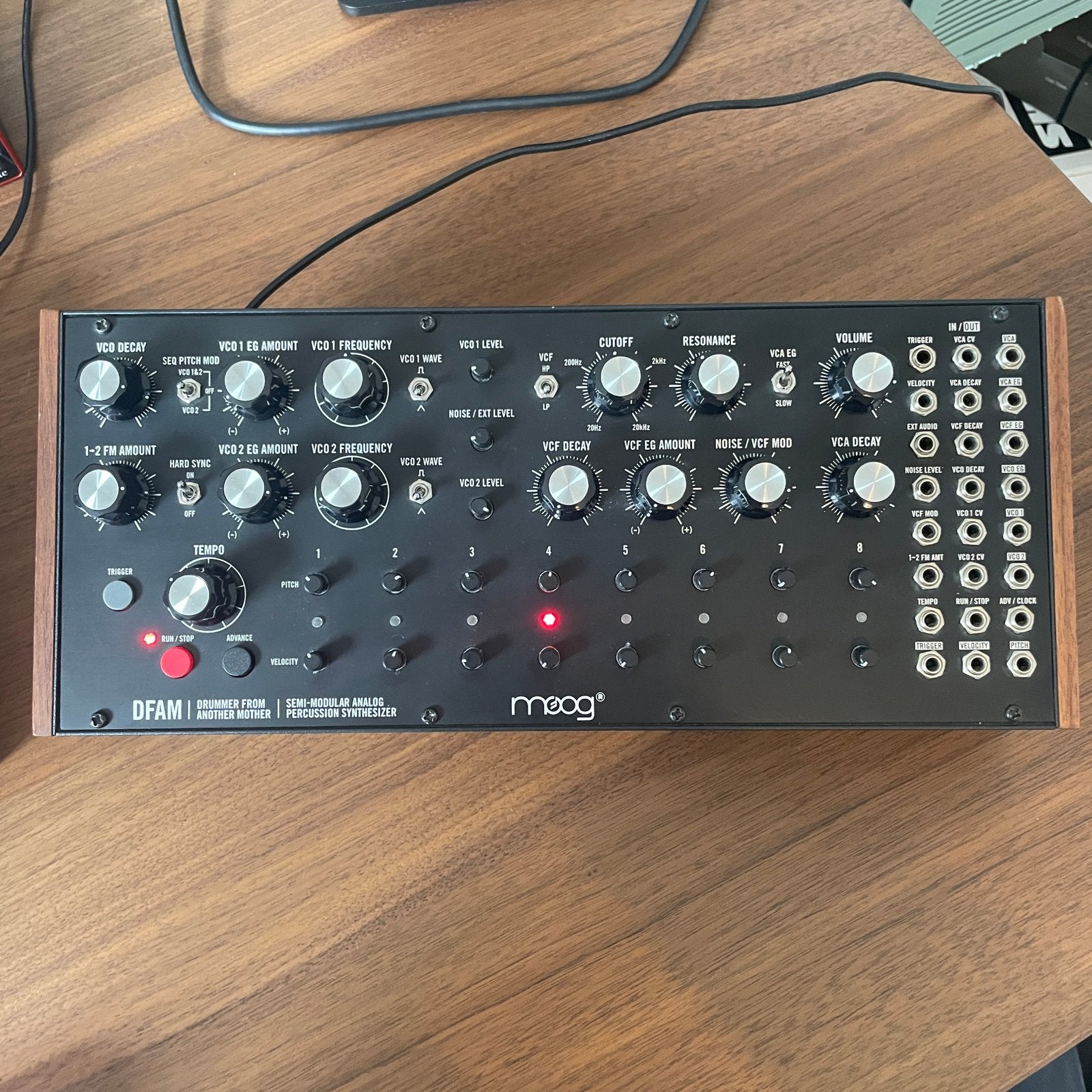Moog DFAM: Semi-modulaire analoge percussie synthesizer, Muziek en Instrumenten, Synthesizers, Ophalen of Verzenden, Zo goed als nieuw