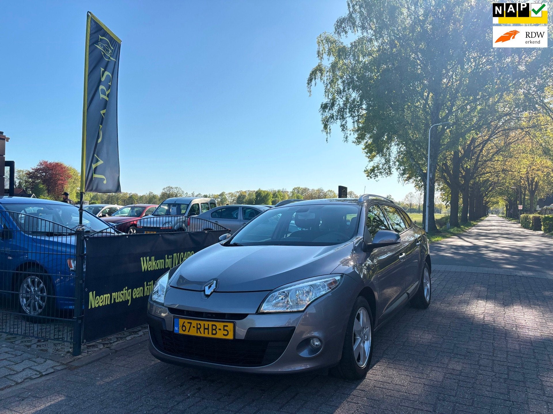 Renault Mégane Estate 1.6 Dynamique E85 AIRCO,CRUISE,NAVI,E, Euro 5, 4 cilinders, Overige brandstoffen, Handgeschakeld